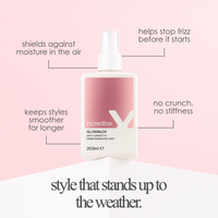 Incredilox Glossilox Anti-Humidity & Shine Enhancing Mist 200ml & Detangling Brush Twin