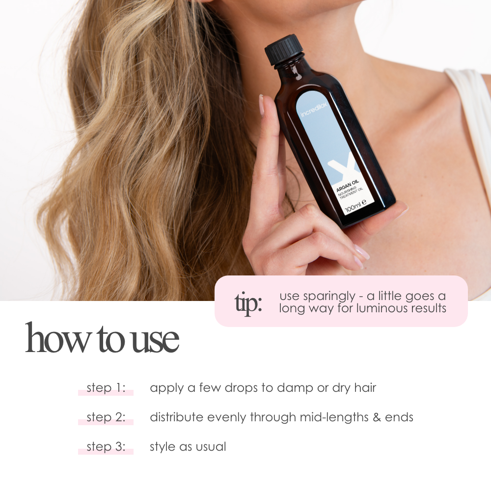 Incredilox Nourishing Argan Treatment Oil 100ml