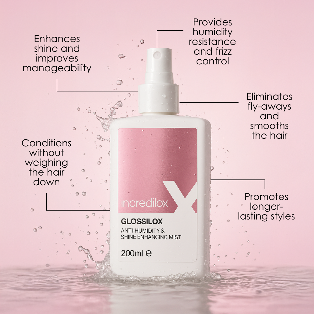 Incredilox Glossilox Anti-Humidity & Shine Enhancing Mist 200ml