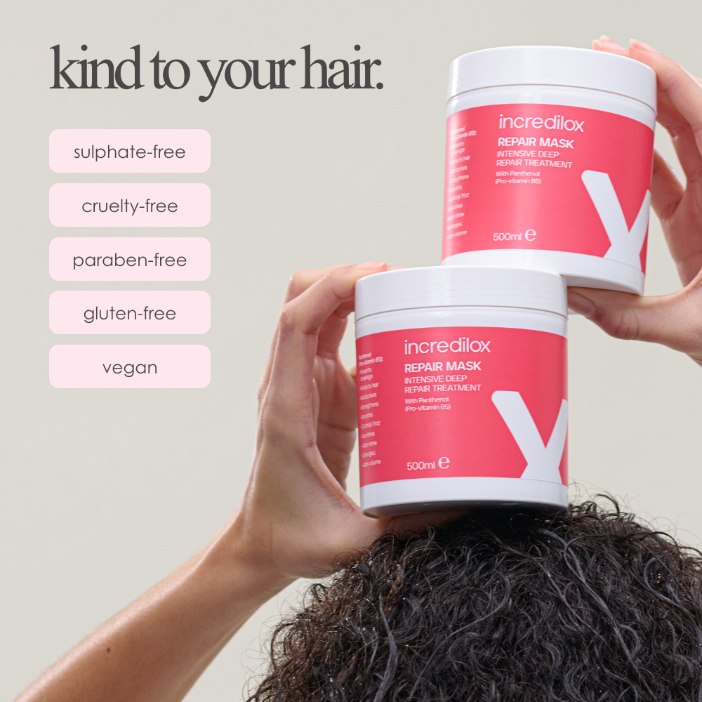 Incredilox 20-In-1 Miracle Hair Treatment Spray 125ml & Intensive Deep Repair Treatment Mask 500ml Twin