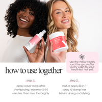 Incredilox 20-In-1 Miracle Hair Treatment Spray 125ml & Intensive Deep Repair Treatment Mask 500ml Twin