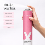 Incredilox Strong Hold Hairspray 750ml & Detangling Brush Twin