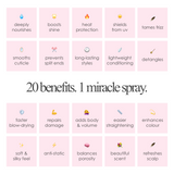 Incredilox 20-In-1 Miracle Hair Treatment Spray 125ml & Detangling Hair Brush Twin