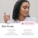 Incredilox 20-In-1 Miracle Hair Treatment Spray 125ml & Detangling Hair Brush Twin