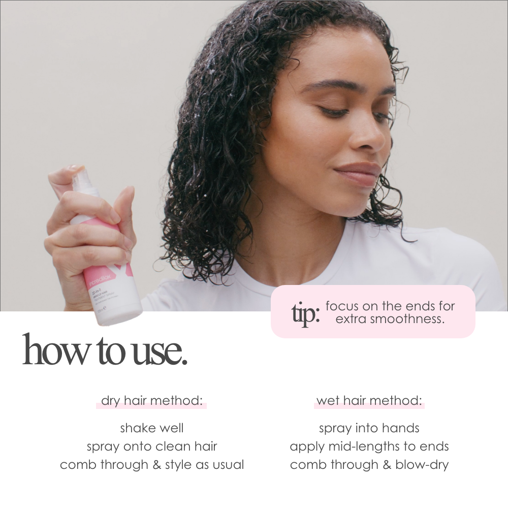 Incredilox 20-In-1 Miracle Hair Treatment Spray 125ml & Detangling Hair Brush Twin